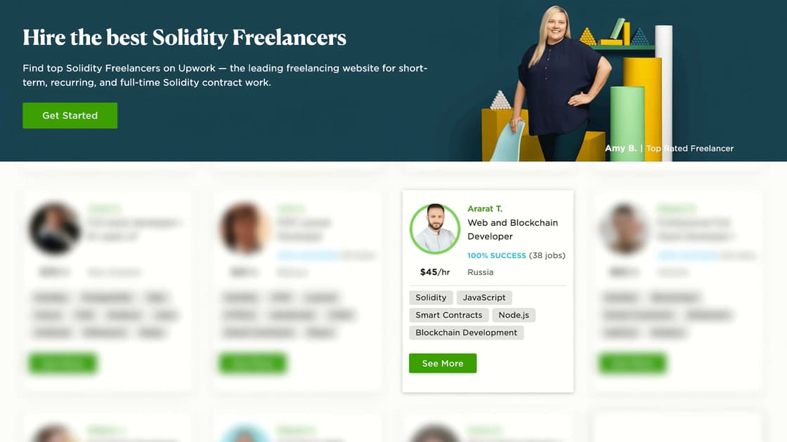 Top 27 Solidity Developer Upwork
