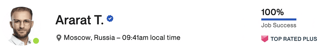 Top Rated Developer On Upwork.com