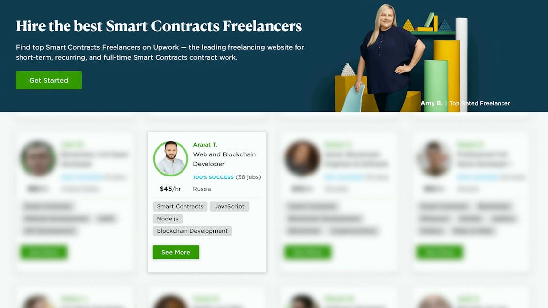 Top 27 Smart Contract Developer Upwork